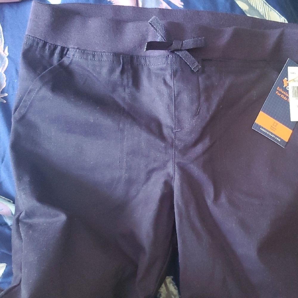 French Toast Navy Casual Bottoms